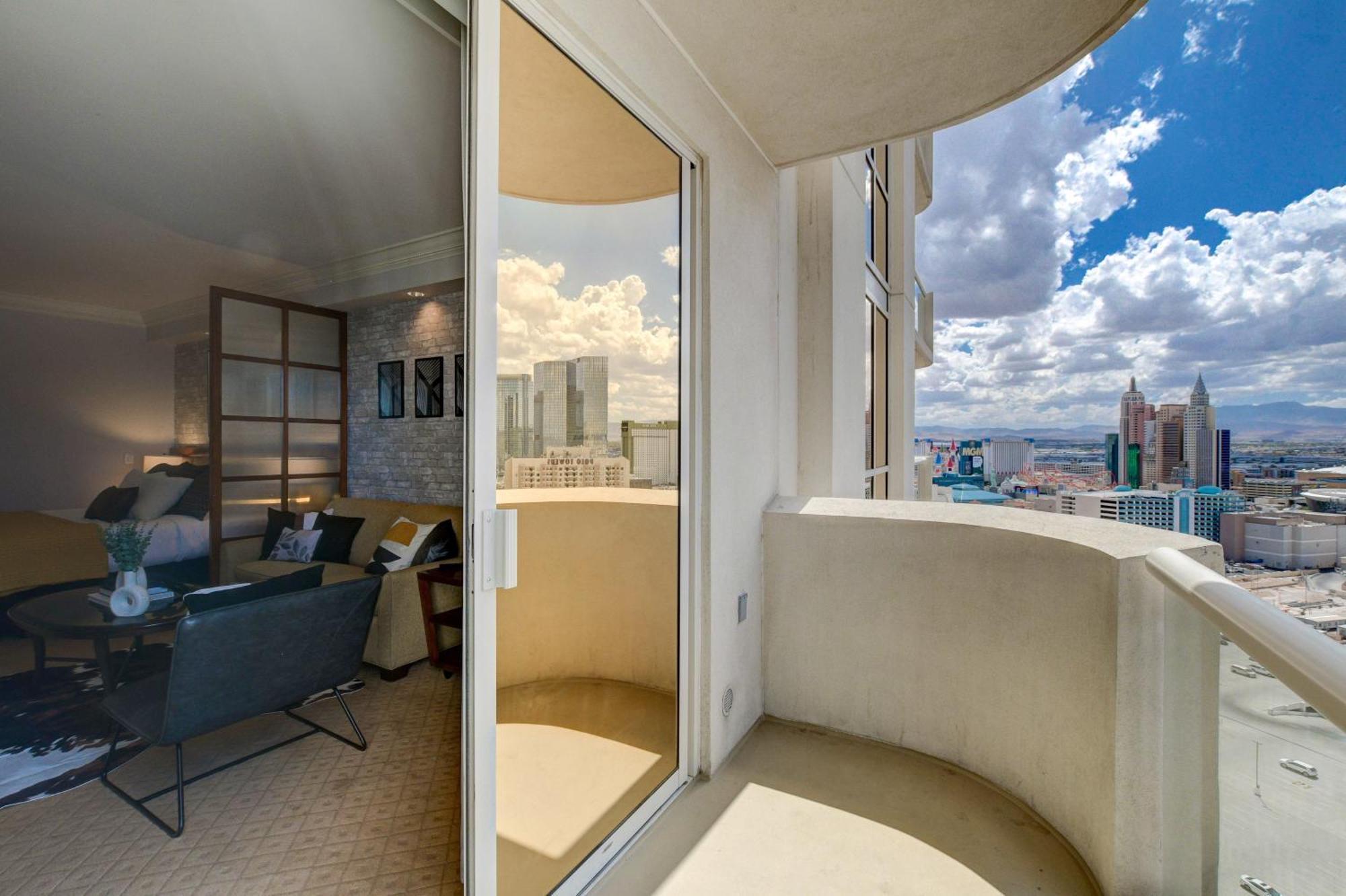 Studio Suite 25Th Flr Mgm Signature * Balcony Strip View Las Vegas Eksteriør bilde